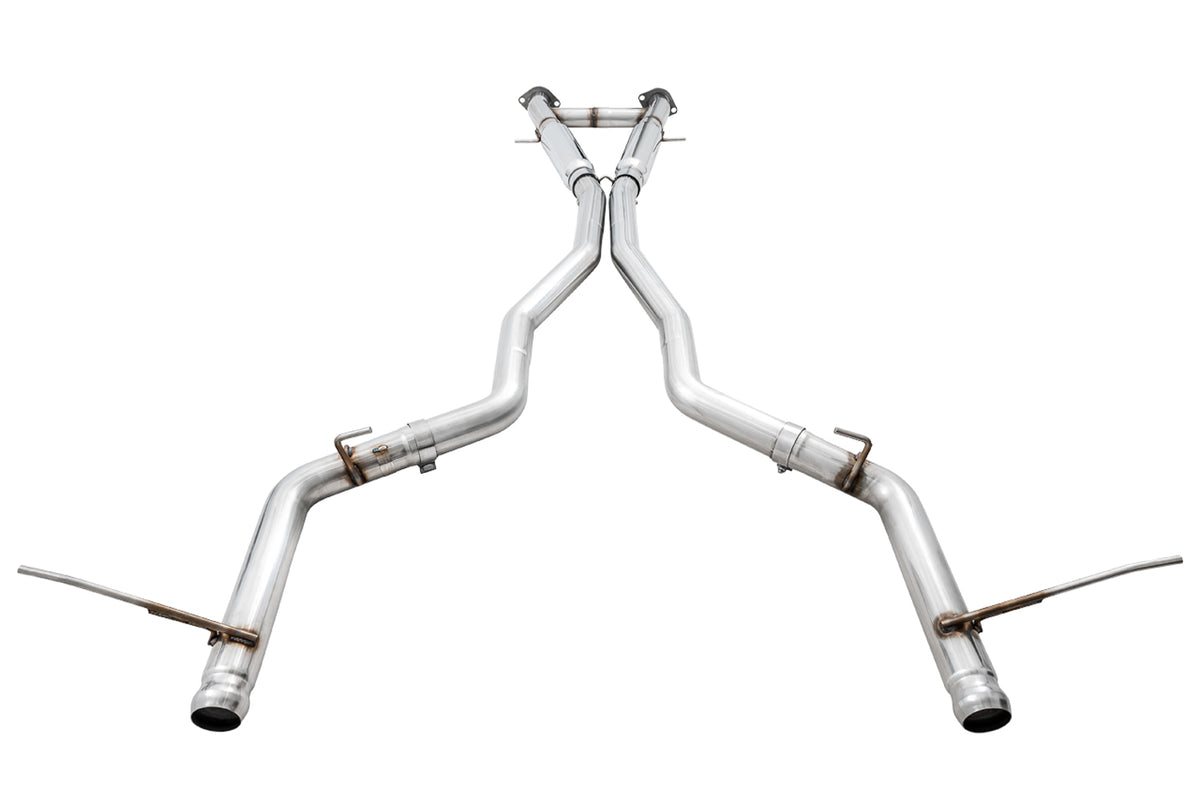AWE Tuning 2020 Jeep Grand Cherokee SRT/Trackhawk Track Edition Exhaust - Use w/Stock Tips - 3020-31023