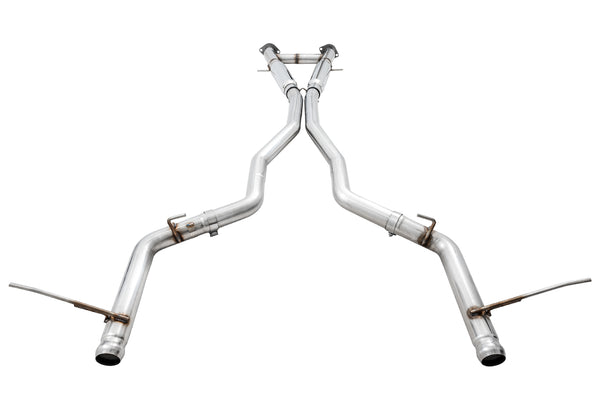 AWE Tuning 2020 Jeep Grand Cherokee SRT/Trackhawk Track Edition Exhaust - Use w/Stock Tips - 3020-31023