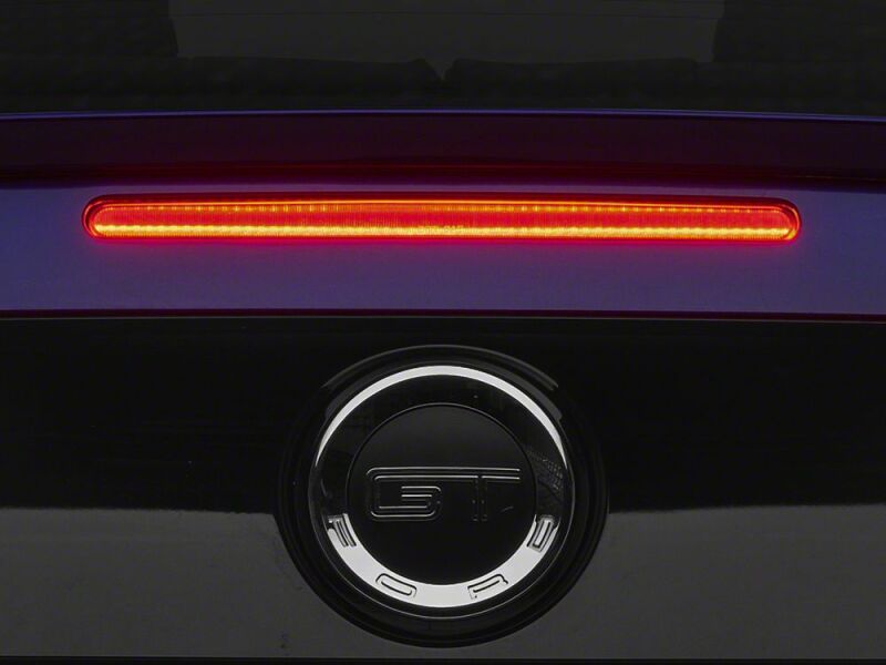 Raxiom 10-14 Ford Mustang Axial Series LED Third Brake Light- Red Lens - 435205 - front view