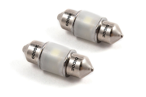 Diode Dynamics 29mm HP6 LED Bulb - Cool - White (Pair) - DD0292P for 1998-2026 Nissan Frontier - front view
