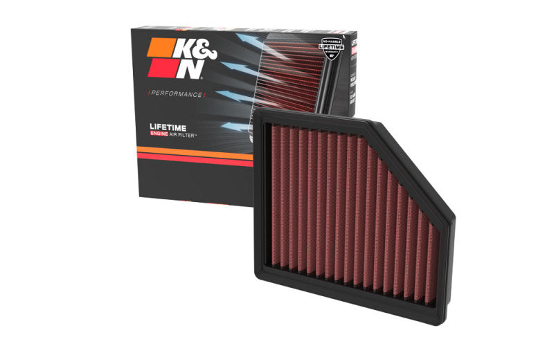 K&N 21-22 Nissan Qashqai III 1.3L L4 F/I Replacement Air Filter - 33-3174