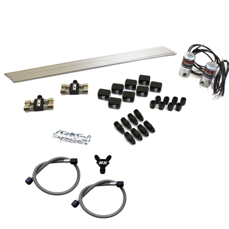Snow Performance Water Direct Port 8 Cyl Upgrade Hardline (No Nozzles) - SNO-94700H by Snow Performance - angle view