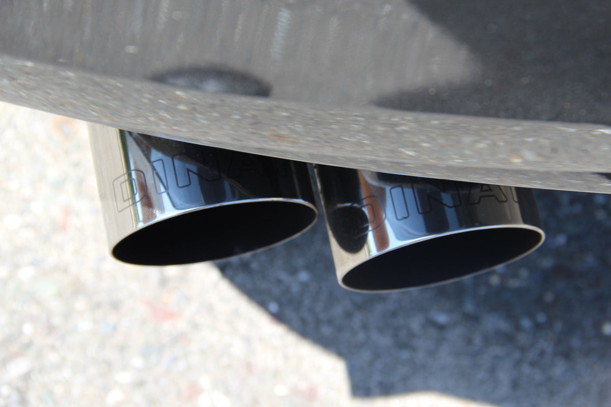 Dinan - Free Flow Axle-Back Exhaust - 2011-2016 BMW 550i - D660-0036