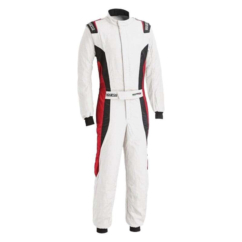 Sparco Suit Victory Pr Boot Cuff 54 WT/RD - BRS0053U0W09054