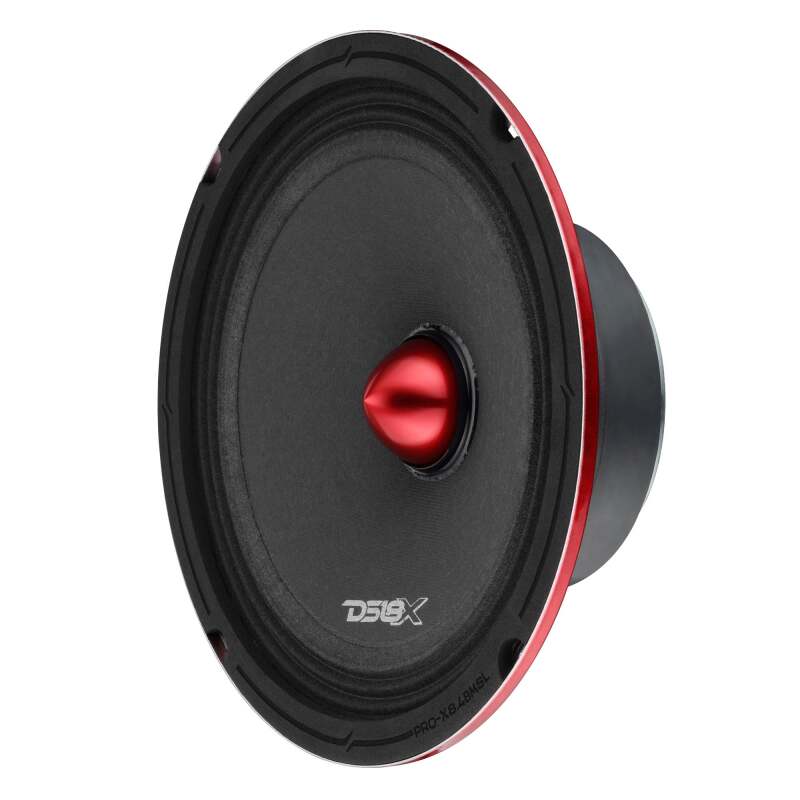 DS18 8in 250 Watts RMS 4ohm Mid-Range Bullet Shallow - PRO-X8.4BMSL - rear view
