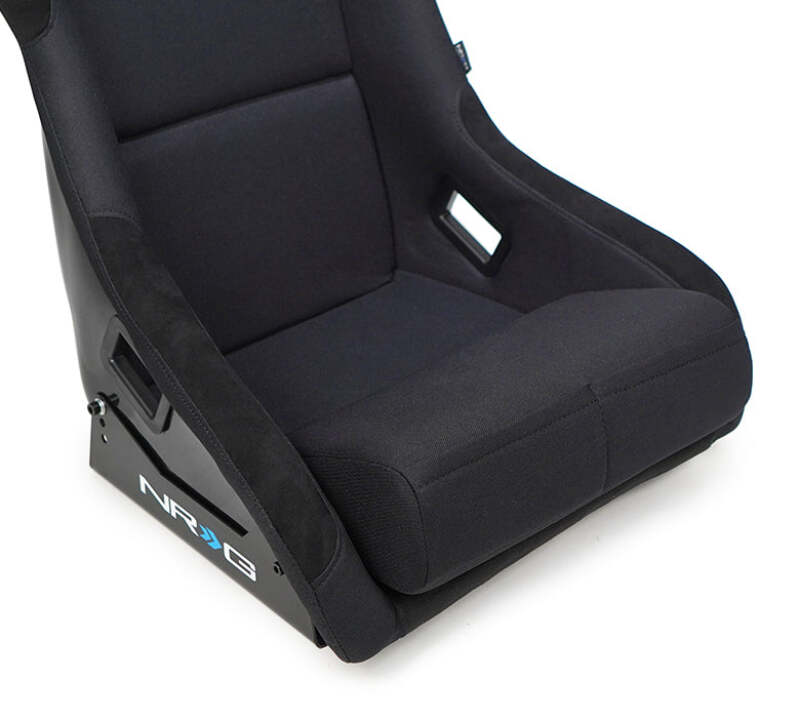 NRG FRP Bucket Seat Black - X Large - FRP-304BK-NRG - close-up view 2 3 4 5