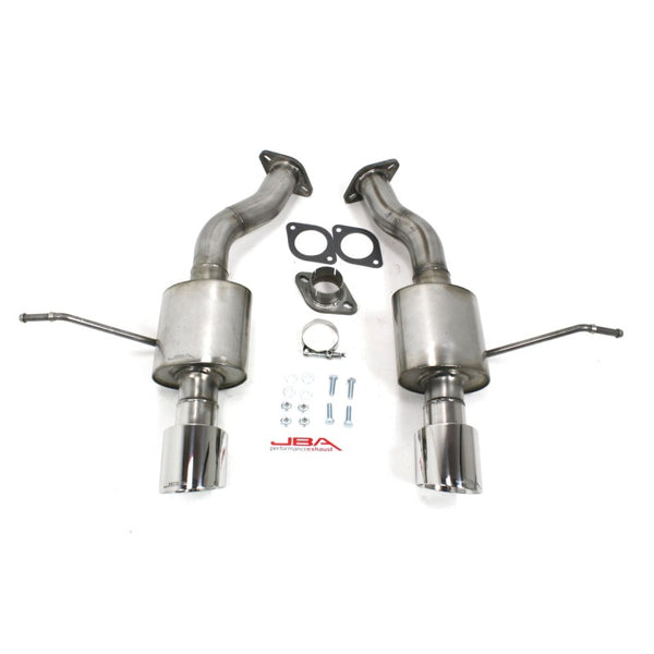 JBA 11-20 Dodge Durango 5.7L 409SS Dual Rear Exit Axle Back Exhaust - 40-1538 for 2011-2021 Dodge Durango - front view