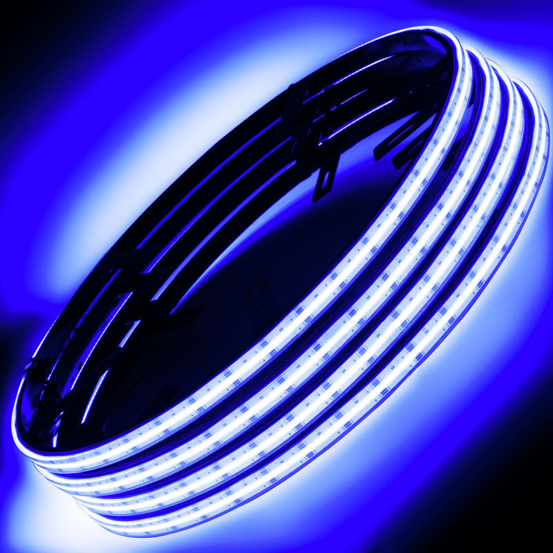 ORACLE Lighting LED Illuminated Wheel Rings 16.5in PLASMA ColorSHIFT w/BC2 Bluetooth Controller - 4238-BC2