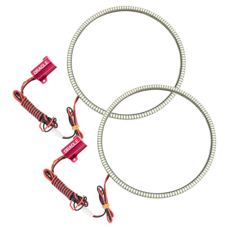 Oracle Jeep Wrangler JK 07-17 LED Waterproof Halo Kit - White SEE WARRANTY - 3943-001