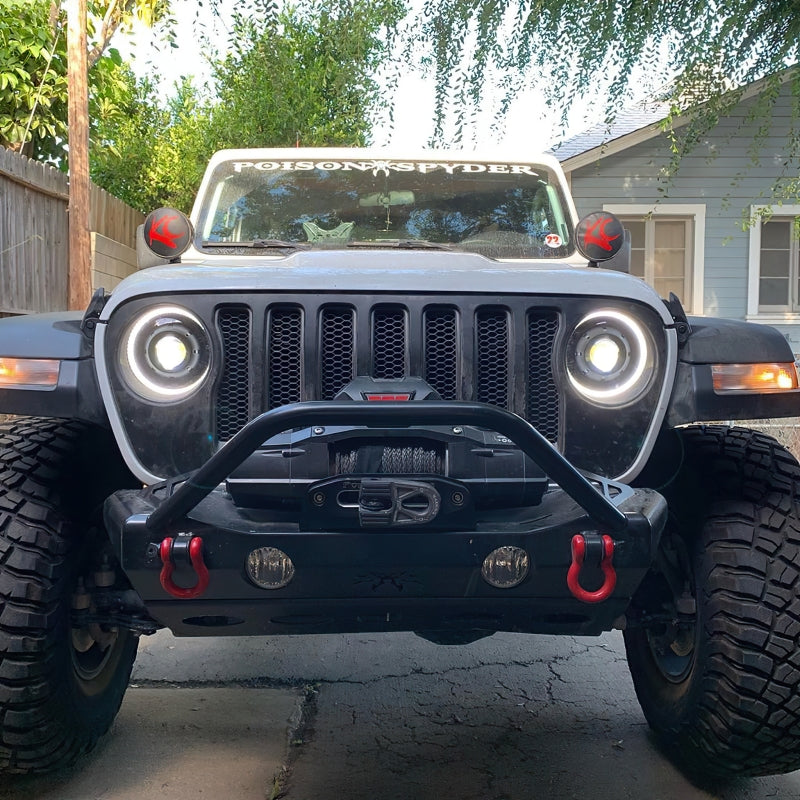 Oracle Jeep JL/Gladiator JT Oculus Bi-LED Projector Headlights - Amber/White Switchback SEE WARRANTY - 5839-023
