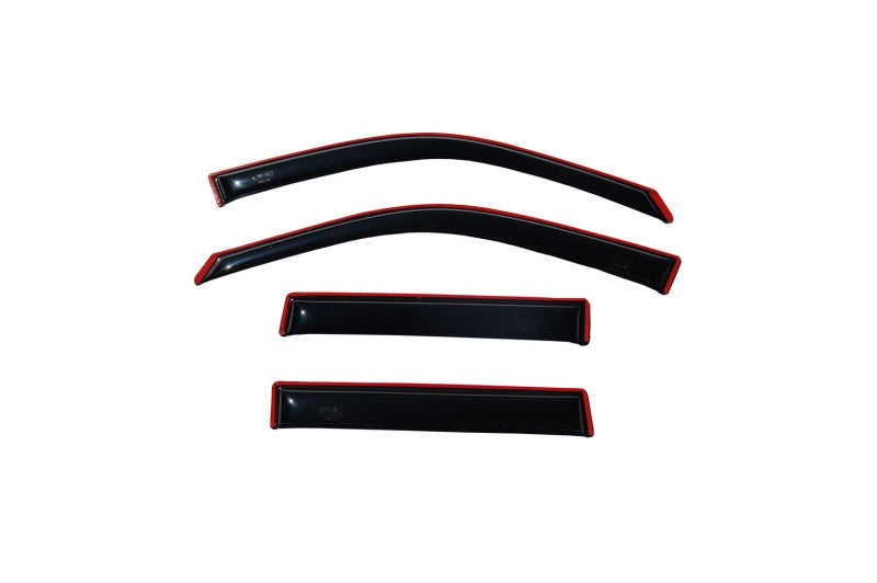 AVS 2018 Honda Odyssey Ventvisor In-Channel Front &amp; Rear Window Deflectors 4pc - Smoke - 194452
