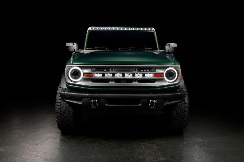 Oracle 2021+ Ford Bronco Integrated Windshield Roof LED Light Bar System SEE WARRANTY - 5888-023-MF