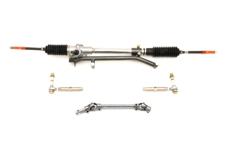 BMR 93-02 GM F-Body Manual Steering Conversion Kit (For Stock K-Member Only) - Black Hammertone - RK002H for 1993-2002 Chevro