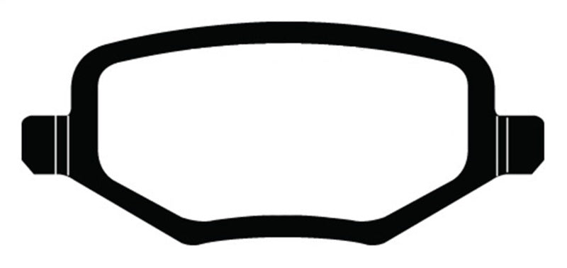 EBC 12+ Chrysler Town & Country 3.6 Ultimax2 Rear Brake Pads - UD1657