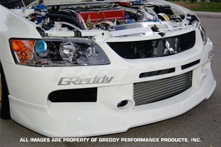 GReddy 06-07 Mitsubishi Evolution IX Urethane Front Lip Spoiler  **Must Ask/Call to Order** - 17030012