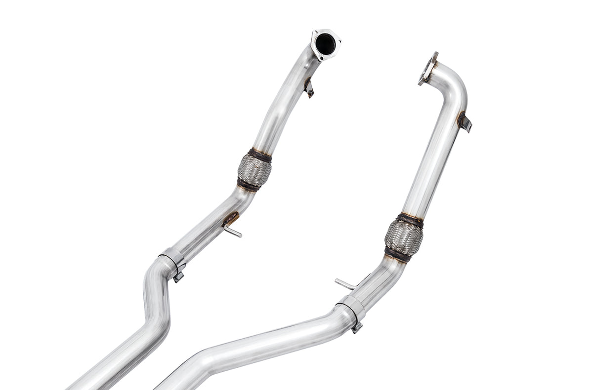 AWE Tuning Audi B9 S5 Sportback Track Edition Exhaust - Non-Resonated (Silver 102mm Tips) - 3010-42068