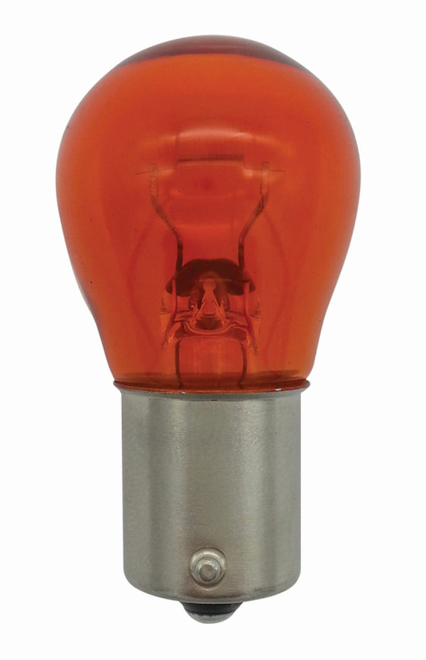 Hella Bulb 12V 21W Ba15S S8 Amber (2) - 7506ATB for 2005-2014 Audi A4 - front view