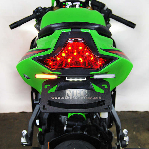 New Rage Cycles 23+ Kawasaki ZX-4R Fender Eliminator Kit - ZX4-FE-S - front view