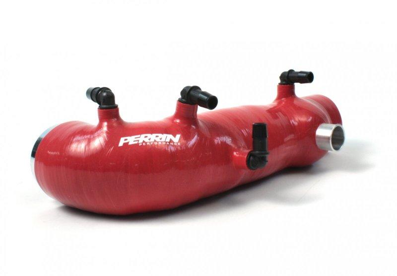 Perrin Subaru 02-07 WRX 04-14 STi Top Mount Intercooler Coupler Kit Red - PSP-ITR-301RD