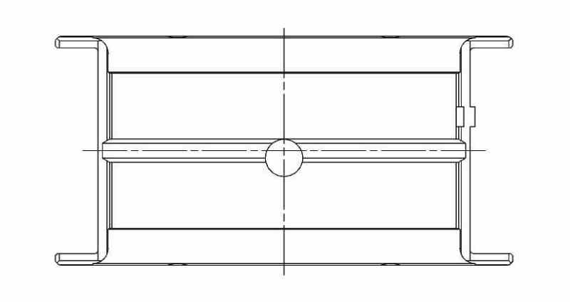 ACL Chevrolet V8 396/402/427/454 Race Series Standard Size Main Bearing Set with Extra Oil Clearance - 5M829HX-STD