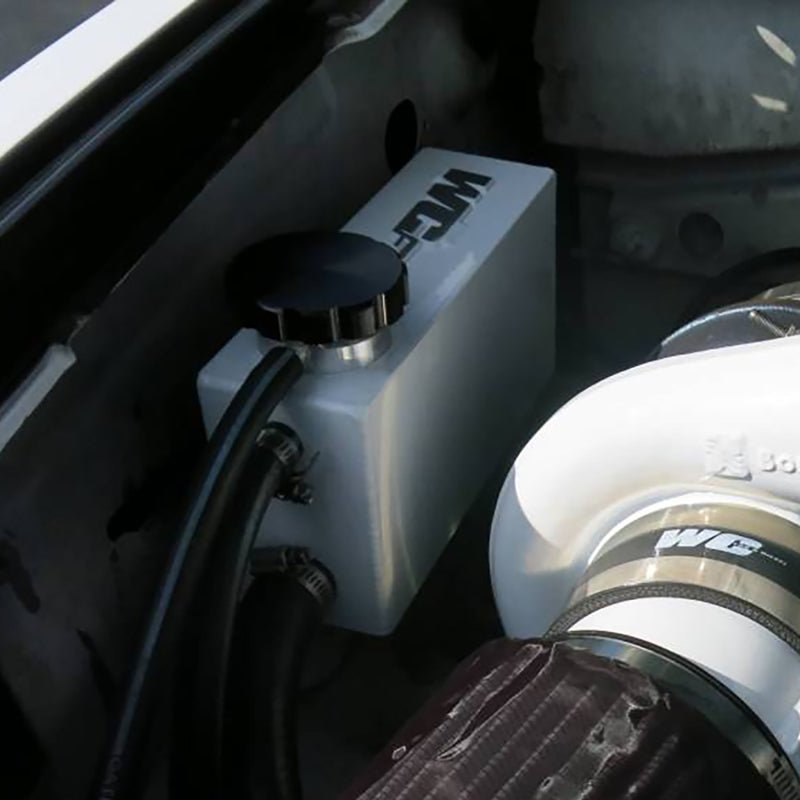 Wehrli 07.5-10 GM Duramax LMM Twin Turbo Style Coolant Tank - RAW - WCF100643-RAW