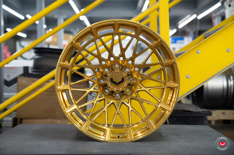 Vossen Forged LCX-03 - 24x12-44 - 8x170 - 125.1 - Polished Imperial Gold - LCX-03-4Y45-IMGD