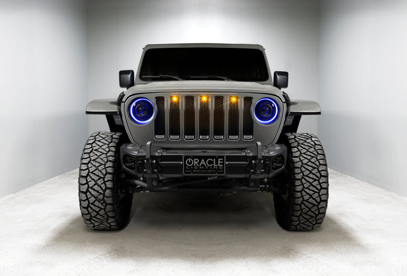 Oracle Oculus Bi-LED Projector Headlights for Jeep JL/Gladiator JT - w/ Simple Cntrl SEE WARRANTY - 5839-504-B