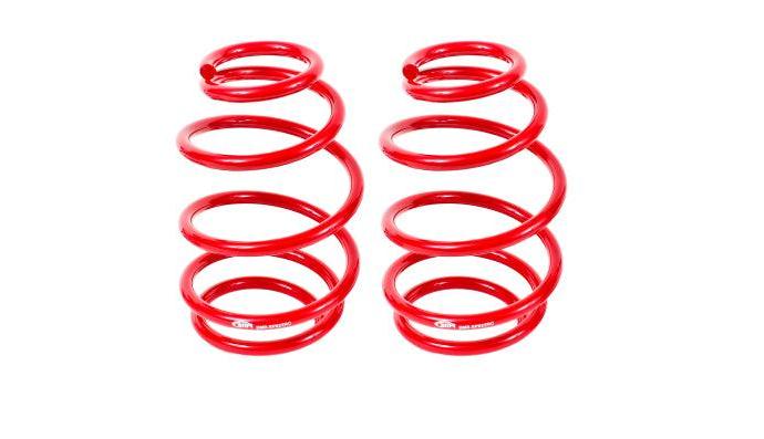 BMR 10-15 5th Gen Camaro V8 Front Lowering Springs - Red - SP023R