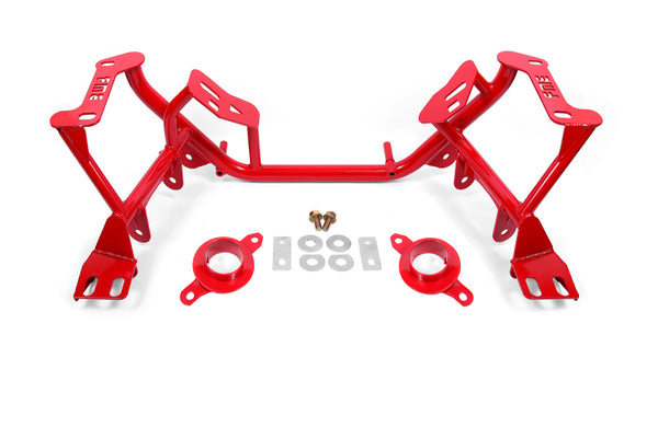 BMR 96-04 Ford Mustang K-Member Standard Version w/ Spring Perches - Red - KM742R for 1996-2004 Ford Mustang