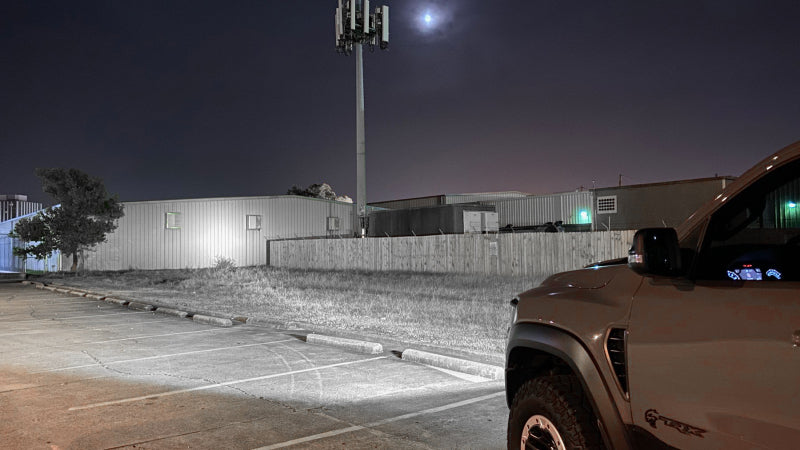 ORACLE Lighting 19-22 RAM Rebel/TRX Front Bumper Flush LED Light Bar System - White SEE WARRANTY - 5885-001