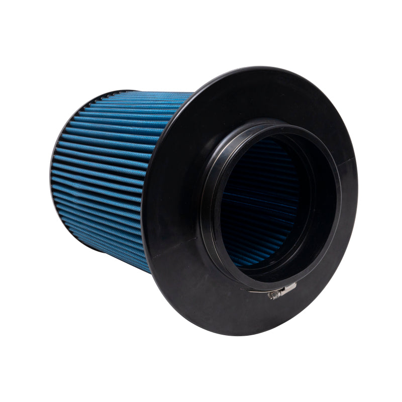 Injen SuperNano Web Dry Air Filter w/ Twist Lock Base- 5in Flange ID / 9.3in Base / 8.5in Height - X-1117-BB