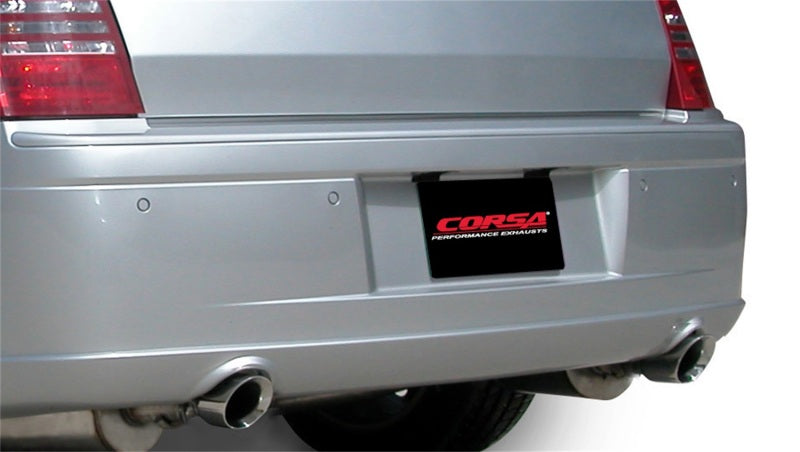 Corsa 2005-2010 Dodge Charger No Towing Hitch R/T 5.7L V8 Polished Xtreme Cat-Back Exhaust - 14439