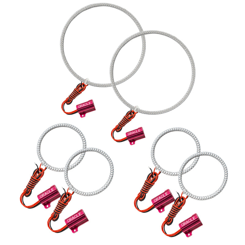 Oracle Nissan Frontier 01-04 LED Halo Kit - Triple - White SEE WARRANTY - 3564-001