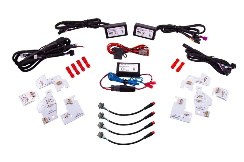 Diode Dynamics RGBW DRL LED Boards for 2019-2023 Ram 1500 Midline - DD2255