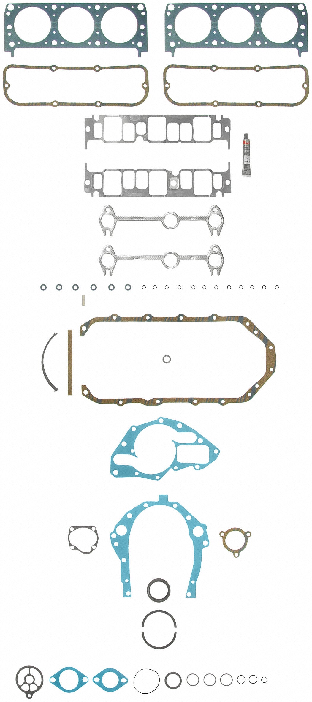Fel-Pro Chevrolet S10 260-1123 Engine Gasket Set - 2601123 for 1982-1985 Chevrolet S10 - front view