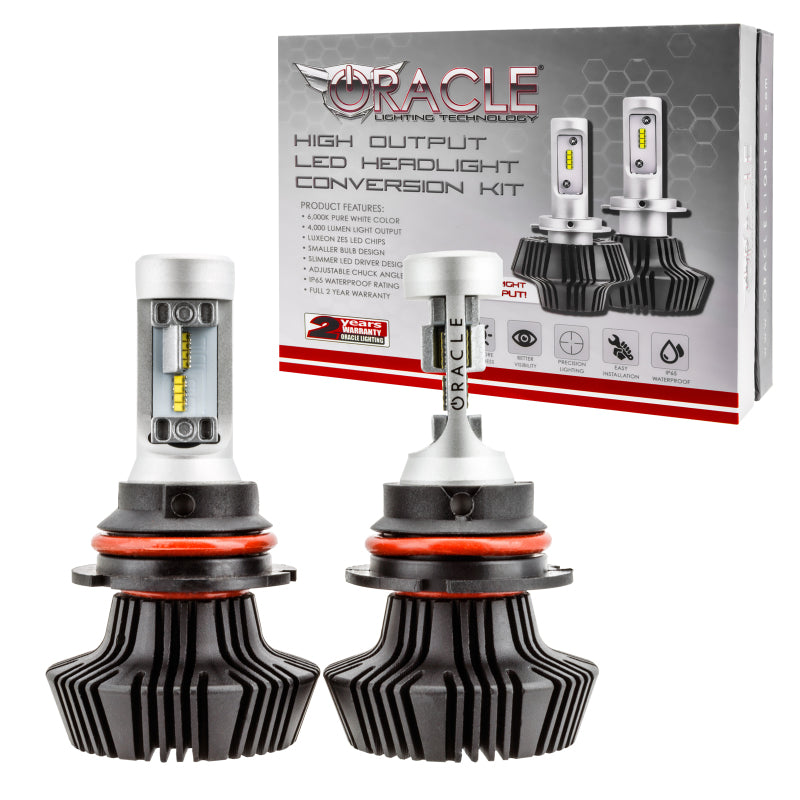 Oracle 9004 4000 Lumen LED Headlight Bulbs (Pair) - 6000K SEE WARRANTY - 5238-001