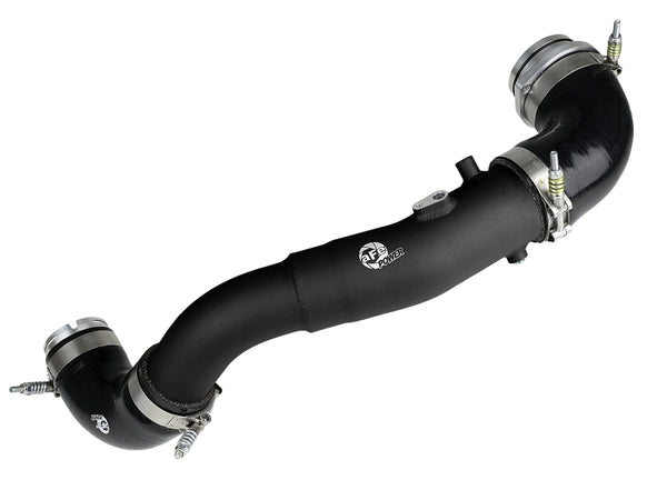 aFe 2020 Toyota Supra 3.0L 3in Black Intercooler Tube - Hot - 46-20398-B