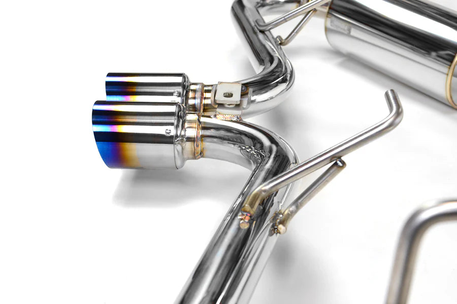 Invidia 05-06 Mini Cooper S 60mm (80mm tip) Titanium Tip Cat-back Exhaust - HS05MCSGTT