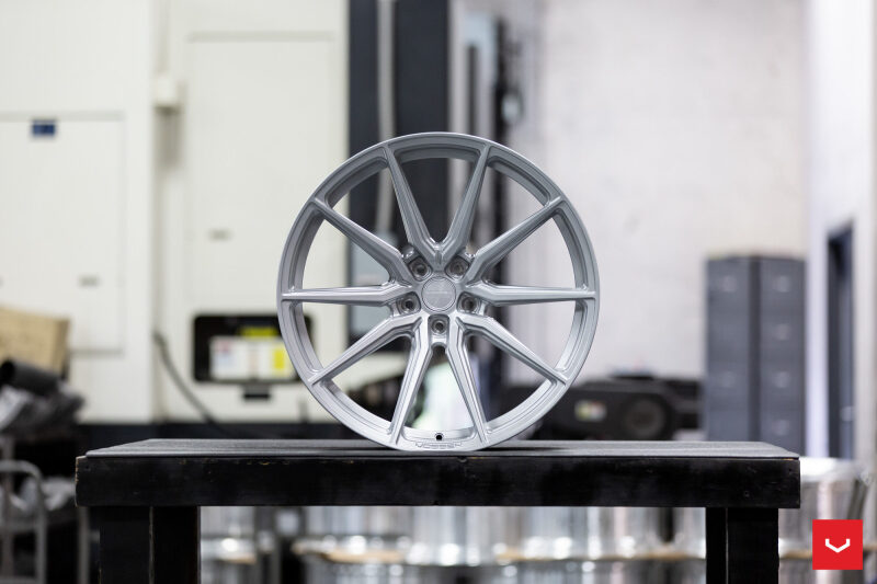 Vossen HF-3 21x10 / ET30 / 5x127 / 71.5 / Deep Face - Satin Silver - HF3-1W001