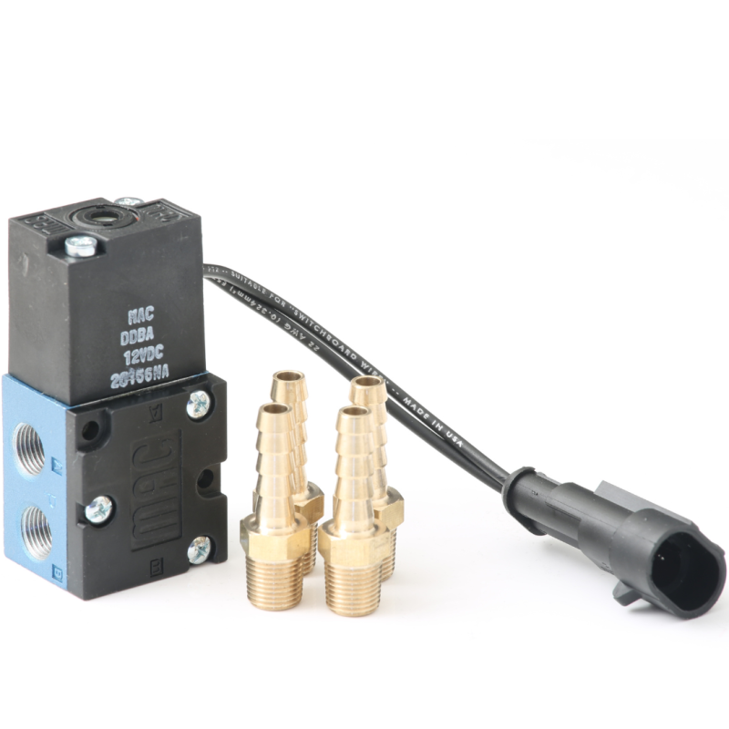 GFB G-Force 4-Port Solenoid (Includes 4 Hosetails) - 3845 by Go Fast Bits - detail view