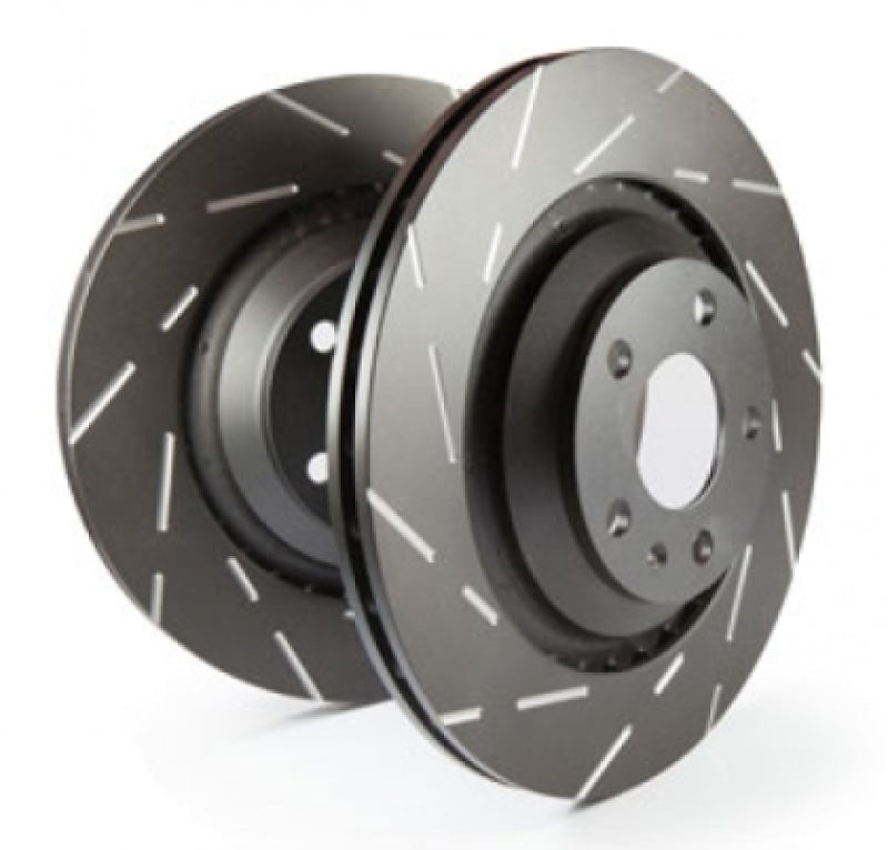 EBC 2021+ Ford F-150 2WD/4WD 2.7TT/3.5TT Greenstuff Rear Brake Pads - DP63142 for 2021-2026 Ford F 150 - front view