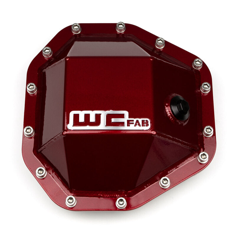 Wehrli 17-24 Ford F250/F350 SRW Dana M275 Rear Axle Differential Cover - Chevy Orange - WCF100184-CRO