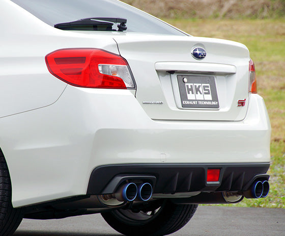 HKS Super Turbo Muffler Ti WRX STI - 31030-AF002