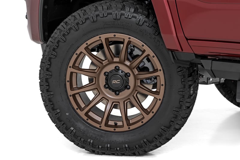 Rough Country 90 Series Wheel/One-Piece/Bronze/20x10/6x5.5/-25mm - 90202412 by Rough Country - package contents