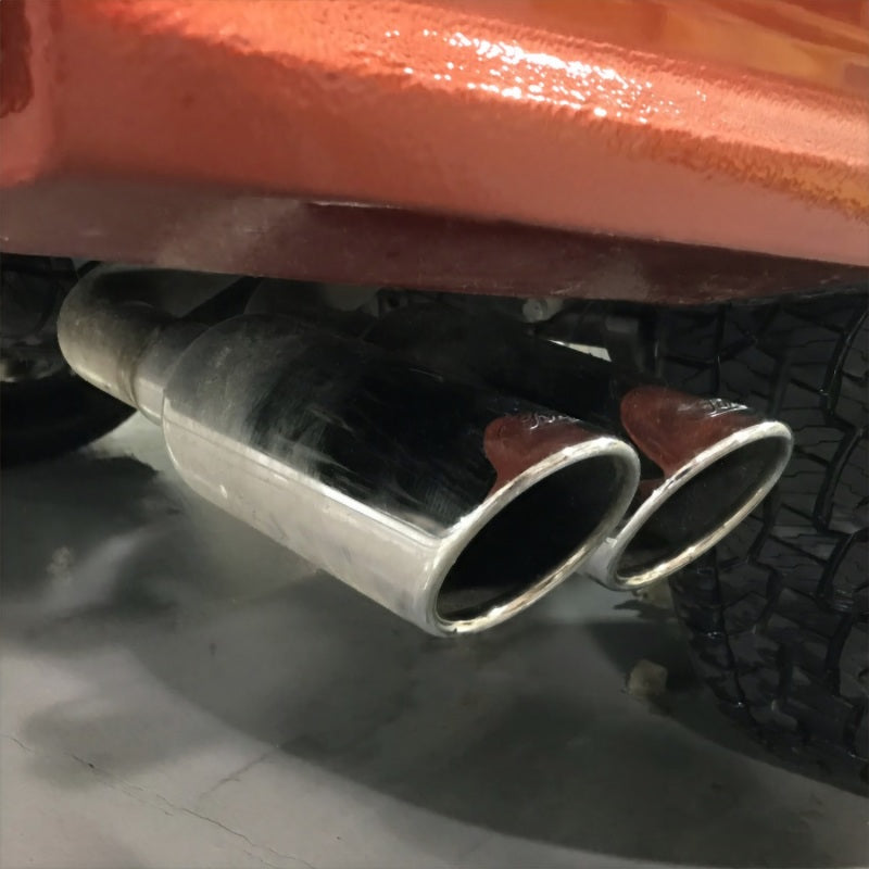 Ford Racing 20-22 Super Duty 7.3L Dual Side Exit Sport Exhaust - Chrome Tips - M-5200-FSD73SC