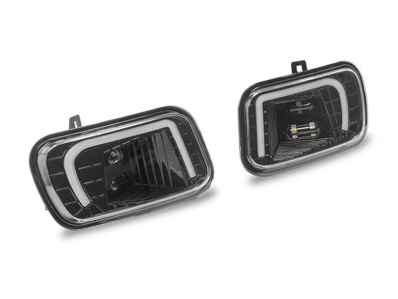 Raxiom 09-12 Dodge RAM 1500 Axial Series LED Fog Lights with LED DRL - R147947 - front view
