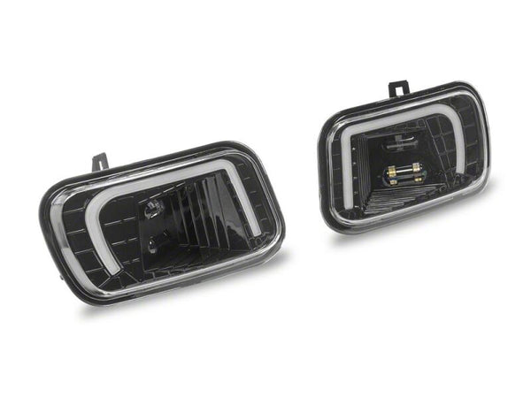 Raxiom 09-12 Dodge RAM 1500 Axial Series LED Fog Lights with LED DRL - R147947 - front view
