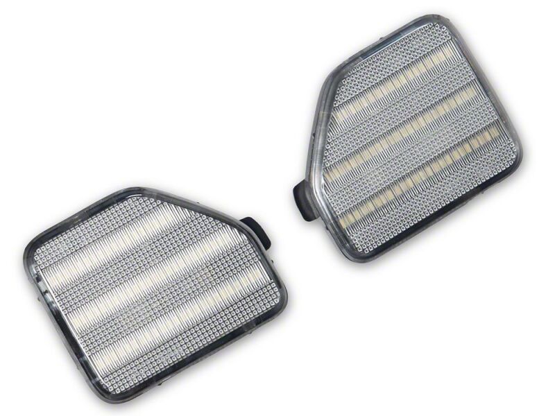Raxiom 18-26 Jeep Wrangler JL Clear LED Rear Bumper Reflector Lights- White LED - J238247 - close-up view 8