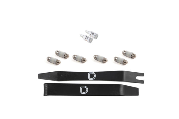 Diode Dynamics 12-18 Hyundai Veloster Interior LED Kit Cool White Stage 2 - DD0536 by Diode Dynamics - front view