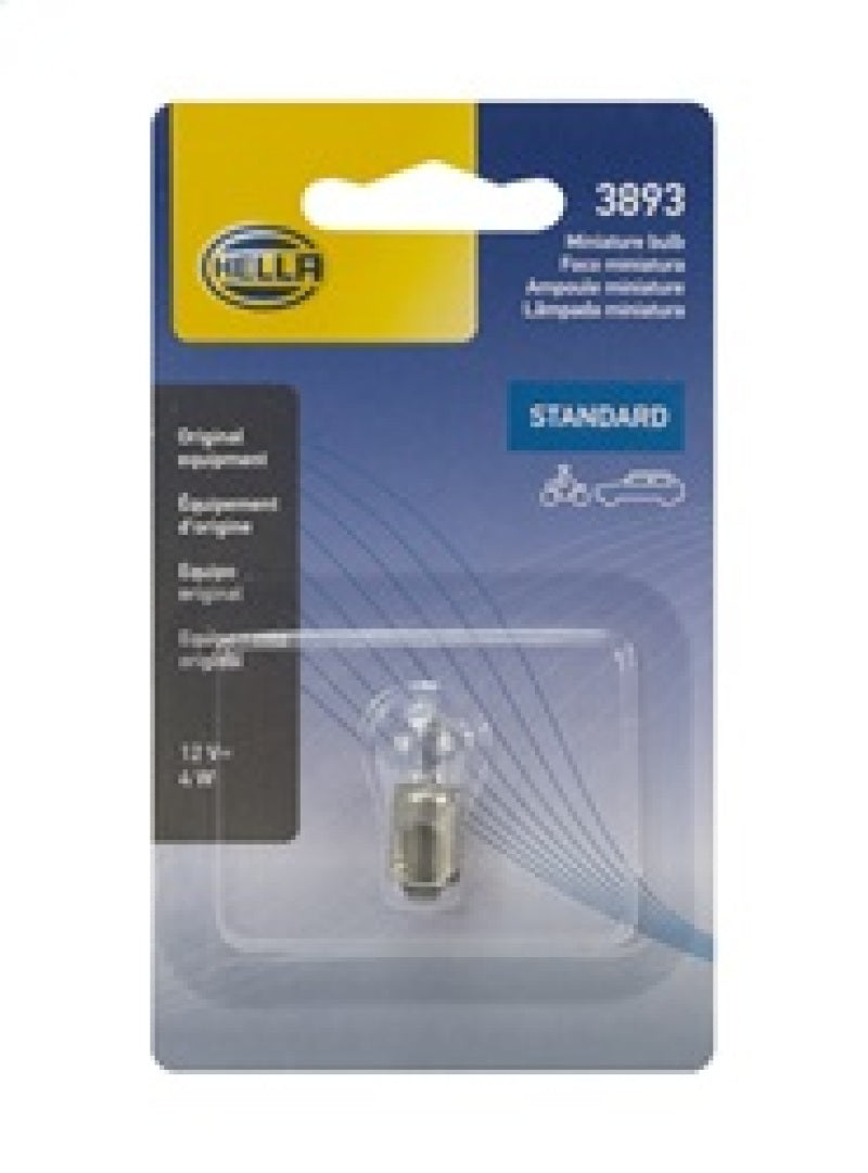 Hella Bulb 3893 12V 4W Ba9S T275 - 3893SB